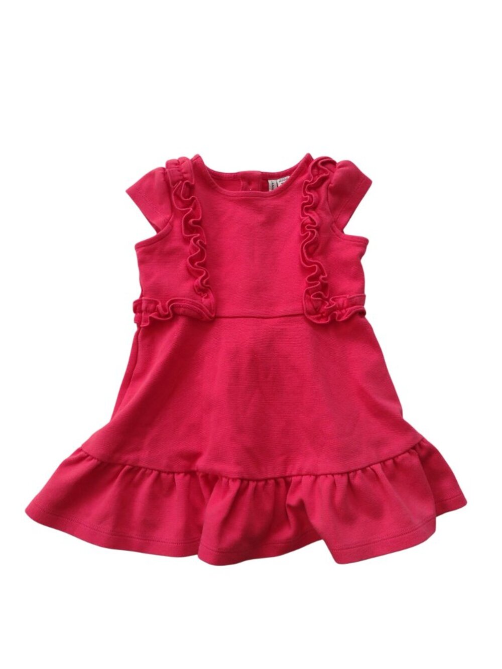 Janie and Jack Baby Girl Dresses 12-18M Set of 2 Cotton Blend Summer Sundresses - Picture 2 of 11